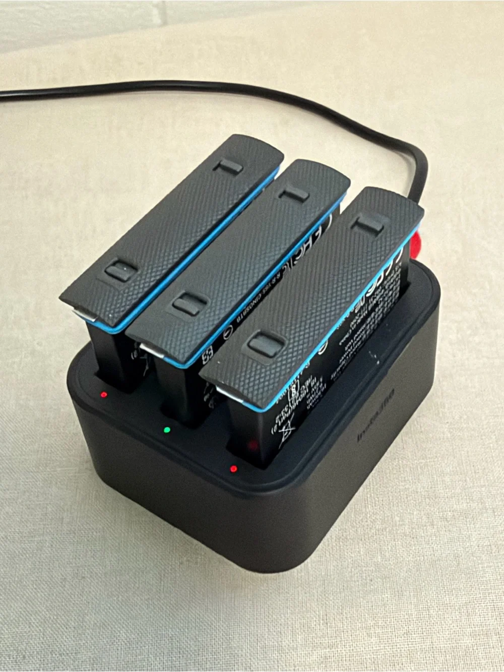 Insta360 X2 with accessories and case